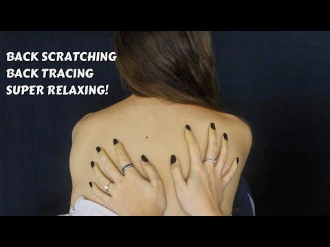 TRACING and SCRATCHING MY FRIEND’S BACK | ASMR