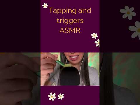 Tapping and triggers | ASMR #relaxing #tapping #asmr #stressrelief #asmrtriggers #asmrcommunity