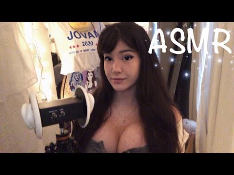 ASMR ♡ 3dio Whispering for Sleep (intense sounds and rambling)