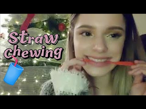 ASMR | Chewing on a Straw 🤤🥤(Plastic Sounds) | No Talking (Except Intro)| ilegna ASMR