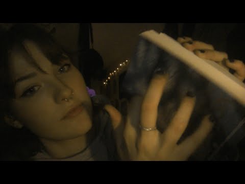 ASMR Soft whispers & tapping objects