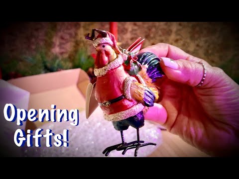 Opening Gifts! (Whispered only) Christmas present opening from Subscribers...So exciting! ASMR