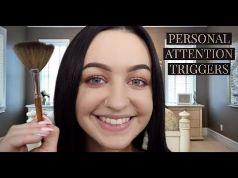 [ASMR] Personal Attention RP (scalp massage, face brushing, etc.)