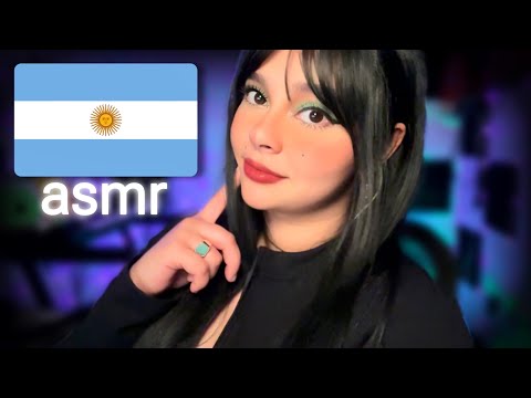 ASMR in Spanish 🇦🇷 l Learn Argentinian Words With Me 🤓