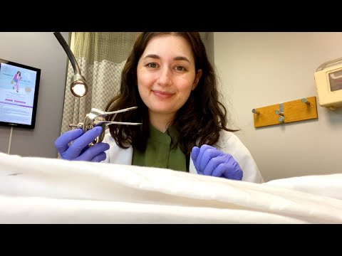 ASMR| Seeing the Gynecologist- First Pap Smear (Patient identifies as a *Virgin*)
