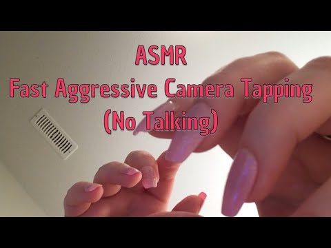 ASMR Fast Aggressive Camera Tapping (No Talking)