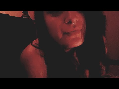 [ASMR] Sleepy triggers - head scratching - yawning- mouth sounds-sleepy kisses