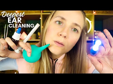 ASMR Your DEEPEST Ear Cleaning Yet! You Can FEEL It!