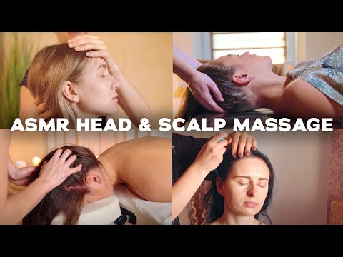 ASMR | MASSAGE |  asmr relaxing Head & Scalp massage