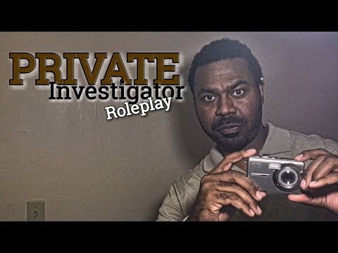 ASMR Private Investigator Roleplay "We Followed You" | Crime Scene Investigation