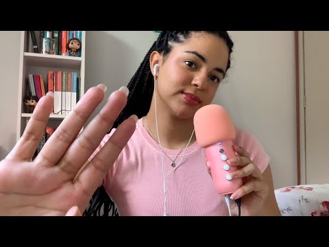 ASMR whispering YOUR names + hand movements 💞 (900 subs special 🥳)