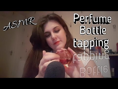 ASMR || Perfume Bottle tapping || Glass tapping | Whispering ||