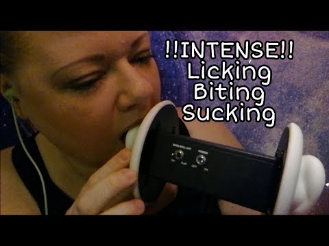 ASMR INTENSE Ear Eating, Licking, Biting, Sucking - Reupload without any filter (No Talking)