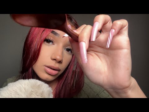 ASMR Eating your Face 👅💤✨ lots of scoops & mouth sounds