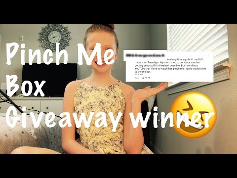 PinchMe Box Giveaway Winner!