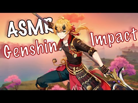 [ASMR] Genshin Impact 🍡Thoma Hangout Event 🧹 Close Up Whisper