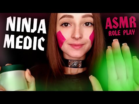 ASMR Naruto Role Play / Ninja Medic Tingles and Triggers ♥