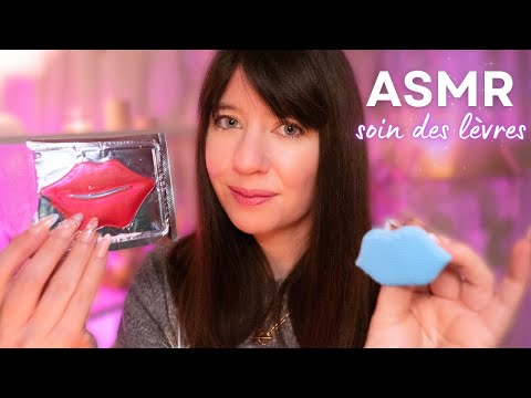 ASMR FR 👄 Soin des lèvres rien que pour toi - Roleplay (layered sound)