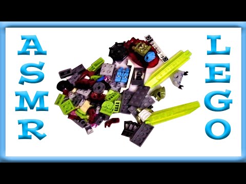 ASMR: Assembling Lego set (soft whisper, page turning,)
