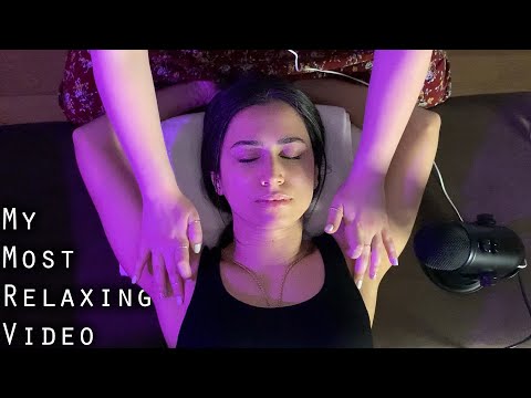 ASMR Oily Armpit Scratching and Massage & My Most Relaxing Video