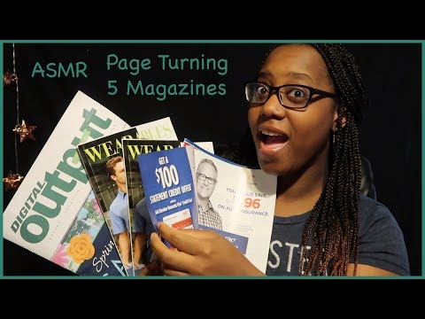 ASMR | PAGE TURNING | WITH FINGER LICKING #17