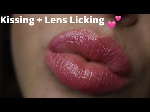 ASMR || INTENSE Lens Licking + Kissing