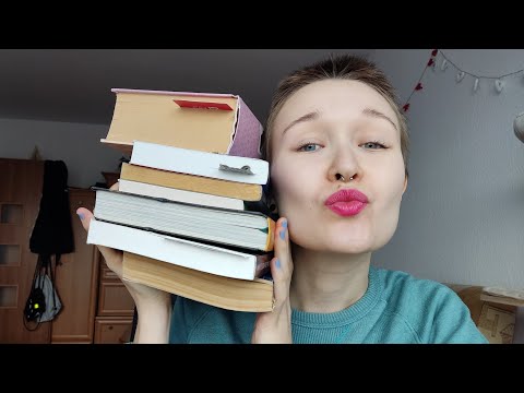 ASMR Book Haul 📚 (what i'm currently reading...)