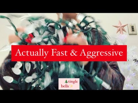 🏃🏼‍♀️💨 Fast & Aggressive ASMR • Random Unpredictable Triggers // Lofi Tapping & Scratching