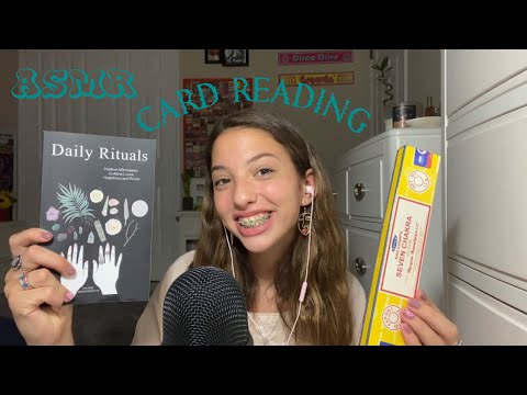 ASMR Energy Shop RolePlay (oracle card reading, sage, candles, crystals, positive affirmations, etc)