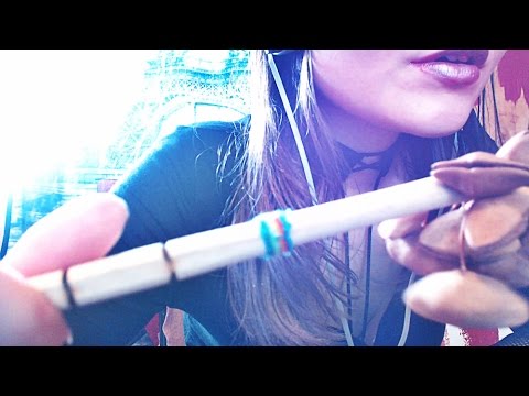 shamanic rattle layered mouth sounds & KISSES ASMR mouth sounds may ♡´･ᴗ･`♡