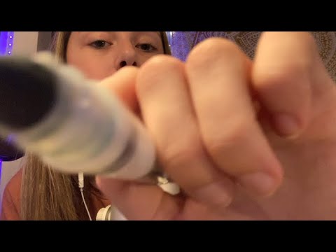 ASMR | Doing your makeup with wrong props | fast and aggressive, personal attention