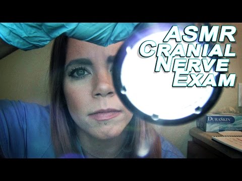 ASMR Medical Role Play - Cranial Nerve Exam