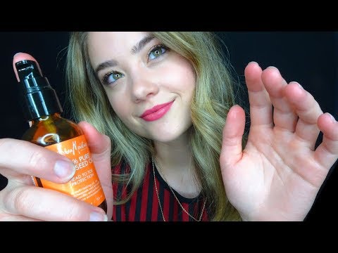 ASMR Tingly Oil Massage From The Dark Vampire Role Play | Liquid Sounds, Hand Movements, Whispering