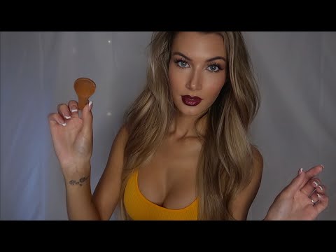 ASMR🖤pampering you before bed