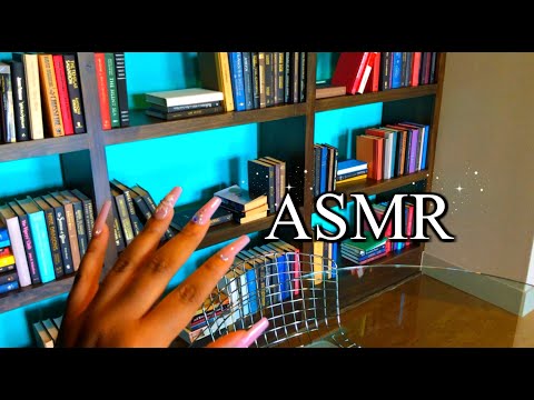 ASMR AT THE LIBRARY ♡📘✨(FAST TAPPING, SCRATCHING....)