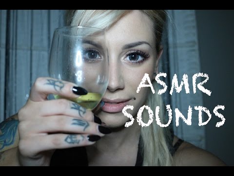 ASMR Tapping & Scratching Sounds (Glass, Sponge & Purse)