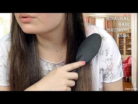 ASMR Pure Binaural Hair Brushing Role Play for Relaxation and Sleep
