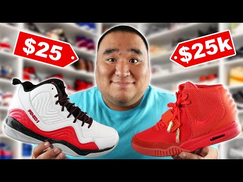 ASMR | $25 Sneaker vs $25,000 Sneaker (4k)