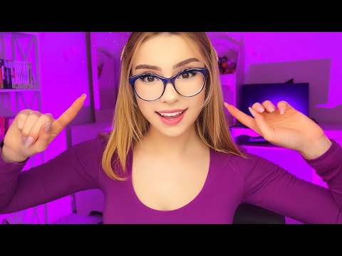 ASMR CAN YOU KEEP FOCUS ?! 👁️👁️ ASMR for ADHD Focus on ME ! Follow my Instructions, FOCUS TESTS