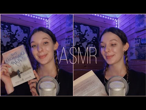 ASMR READING A BOOK [inaudible clicky whispers] 📖 "The oligarch's wife" by Anna Blundy