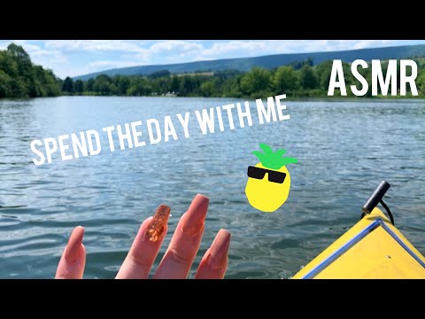 ASMR Spend the Day with Me | Long nail Tapping & Scratching  (Summertime Edition)🌞🌴