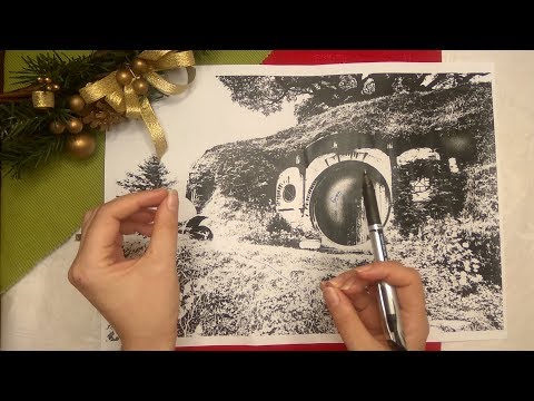 Planning Holiday Decorations for your Hobbit House ASMR