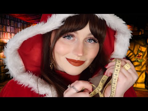 [ASMR] Sassy Mrs Claus Updates your look ❄️ - Measuring, Personal Attention