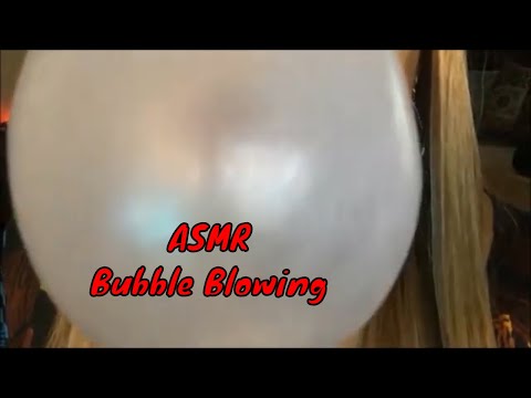 Lets Blow Big Bubbles [ASMR] Gum Chewing