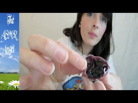 ASMR Binaural Gent Gift Haul with eating, crinkling and soft whisper
