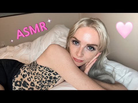 ASMR Soft Whispers ❤️ Chitchat & fuzzy mic sounds 😴