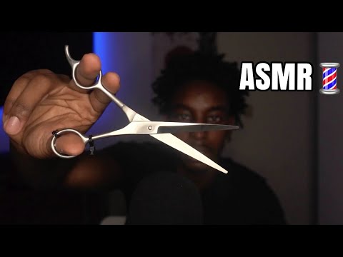 [ASMR] High quality sounds using barber shears/ rambling