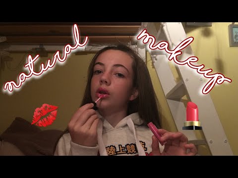 ASMR - natural makeup routine