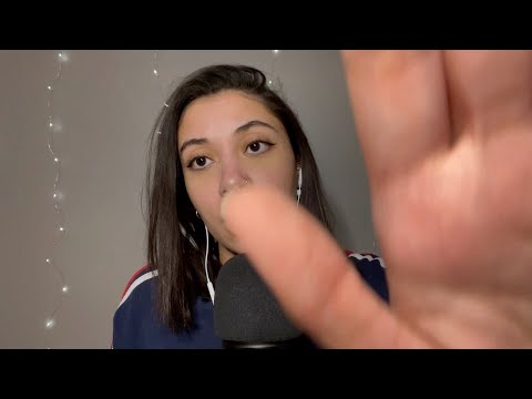 ASMR - Positive Affirmations w/ Hand Movements, Sensitive Whispers, & More