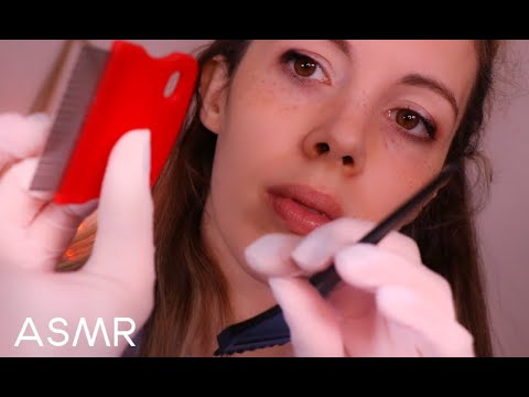 ASMR - 45 Mins Of The TINGLIEST Personal Attention, Measuring, Scalp Check, Ear Cleaning